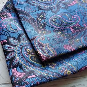 Blue Paisley Cravat Ascot
